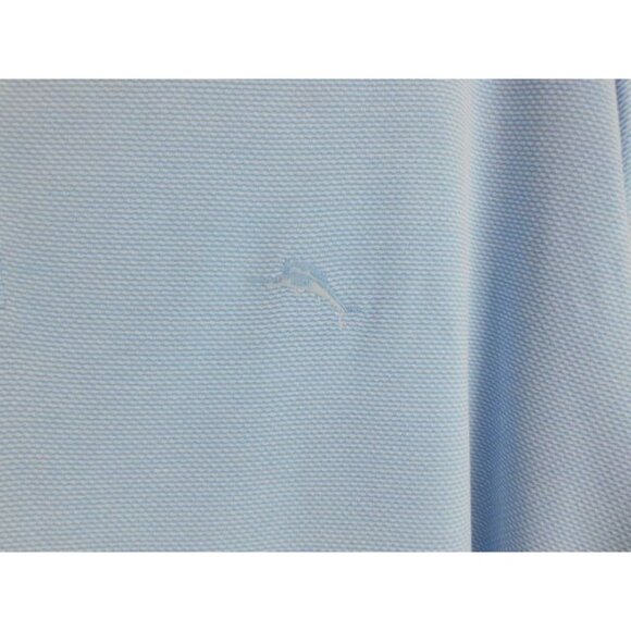 Tommy Bahama XL Men's Light Blue White POLO - Picture 3 of 7